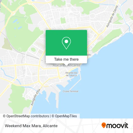 Weekend Max Mara map