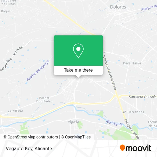 Vegauto Key map