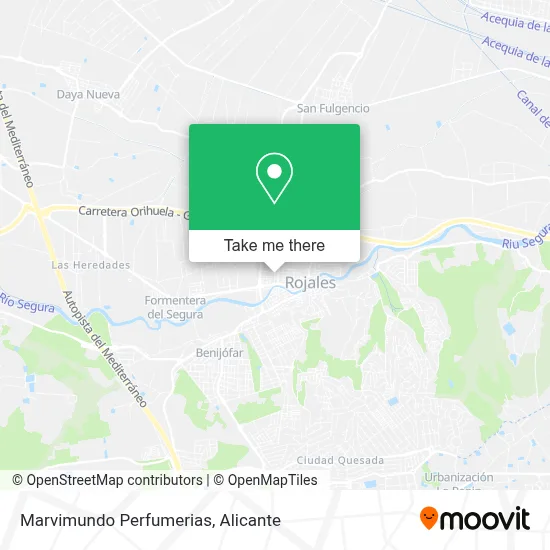 Marvimundo Perfumerias map