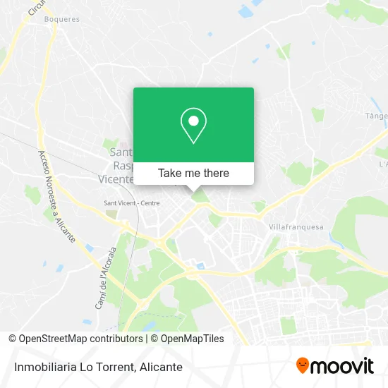 Inmobiliaria Lo Torrent map