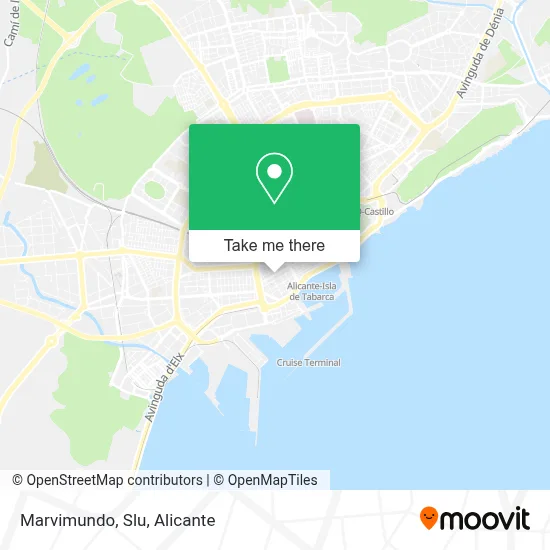 Marvimundo, Slu map