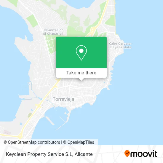 Keyclean Property Service S.L map