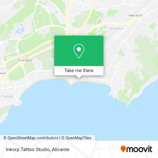 Inkorp Tattoo Studio map