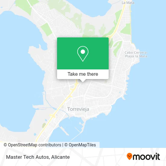 Master Tech Autos map
