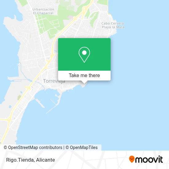 Rigo.Tienda map