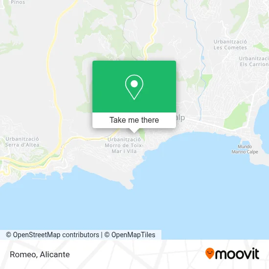 Romeo map
