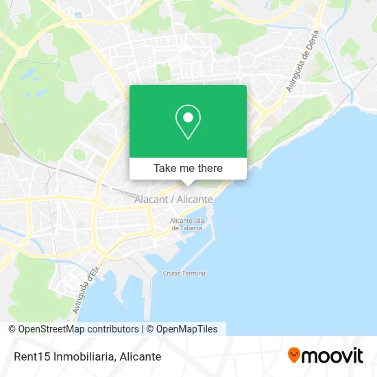 Rent15 Inmobiliaria map