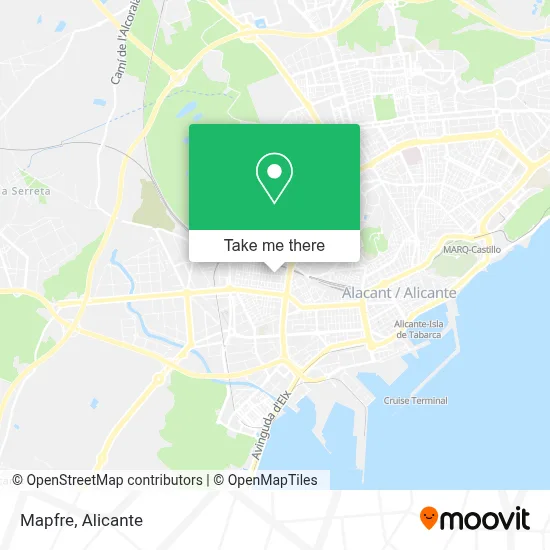 Mapfre map