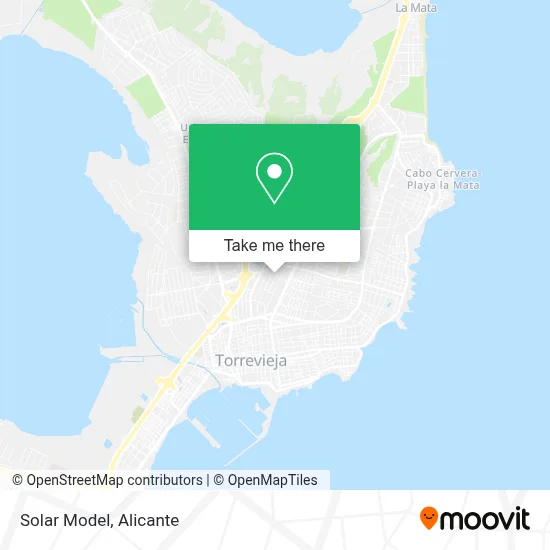 Solar Model map