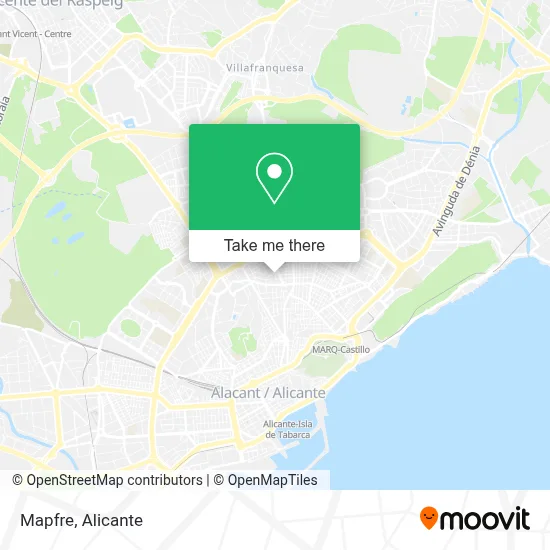 Mapfre map