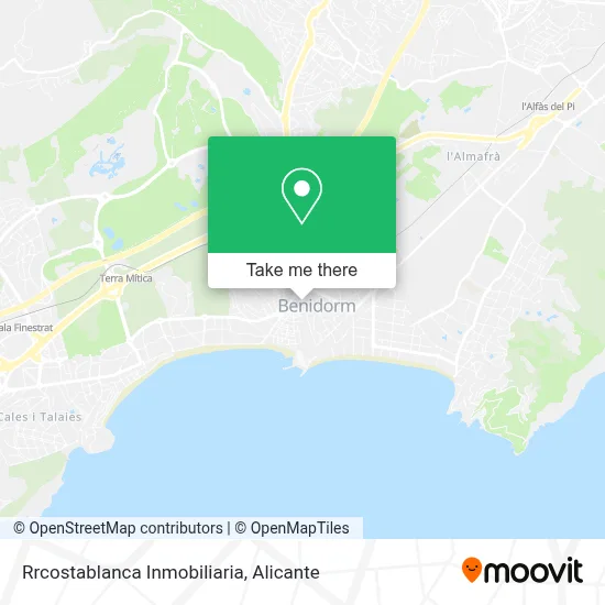 Rrcostablanca Inmobiliaria map