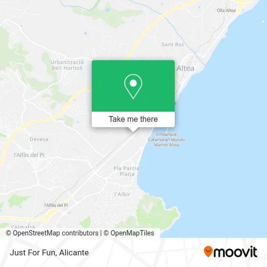 Just For Fun map