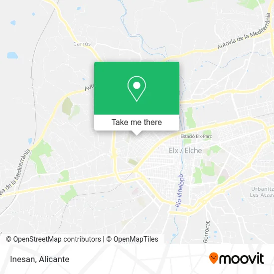 Inesan map