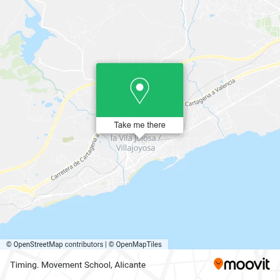 Timing. Movement School map