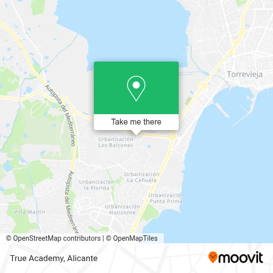 True Academy map