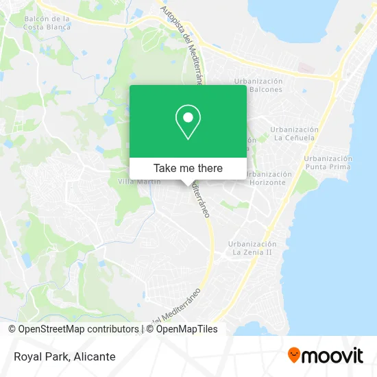 Royalpark map