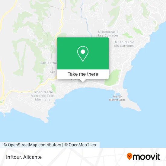 Inftour map