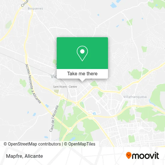Mapfre map