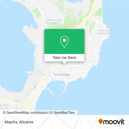 Mapfre map