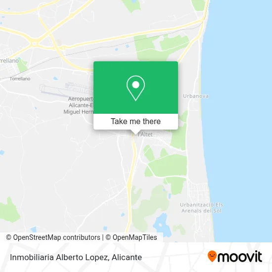 Inmobiliaria Alberto Lopez map