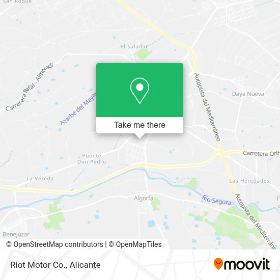 Riot Motor Co. map