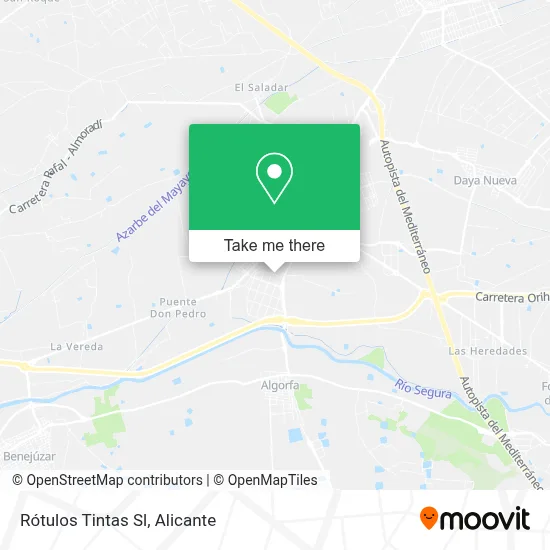 Rótulos Tintas Sl map