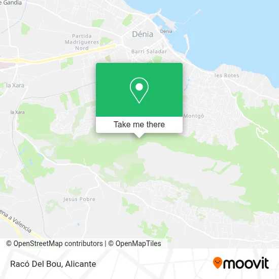 Racó Del Bou map