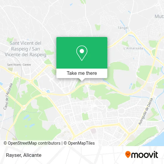 Rayser map