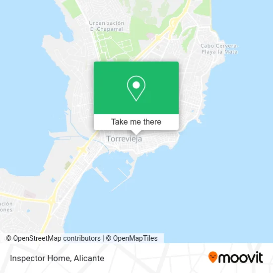 Inspector Home map