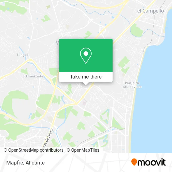 Mapfre map