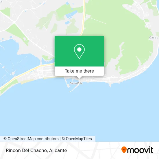 Rincón Del Chacho map