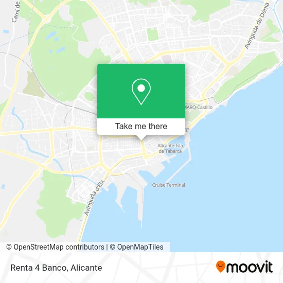 Renta 4 Banco map