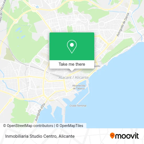 Inmobiliaria Studio Centro map