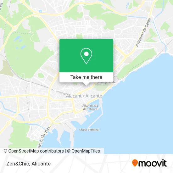 Zen&Chic map