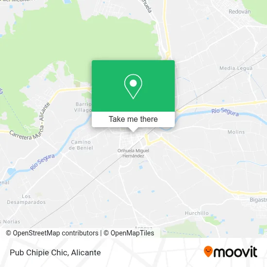 Pub Chipie Chic map