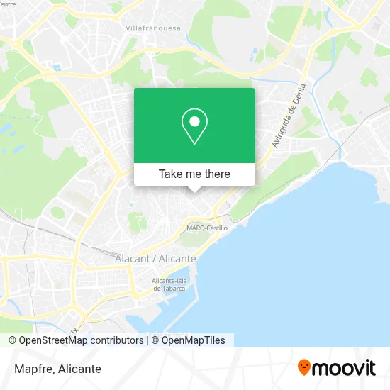 Mapfre map