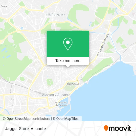 Jagger Store map