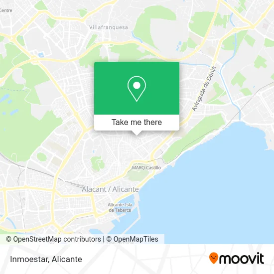 Inmoestar map