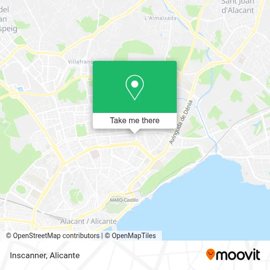 Inscanner map