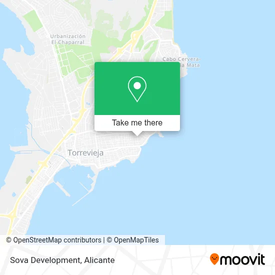 Sova Development map