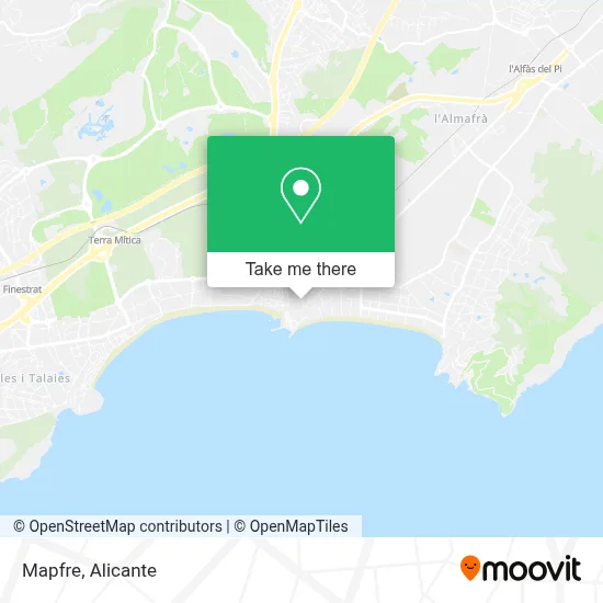 Mapfre map