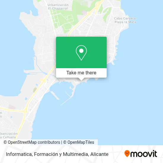 Informatica, Formación y Multimedia map