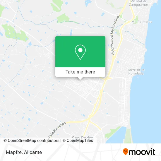 Mapfre map