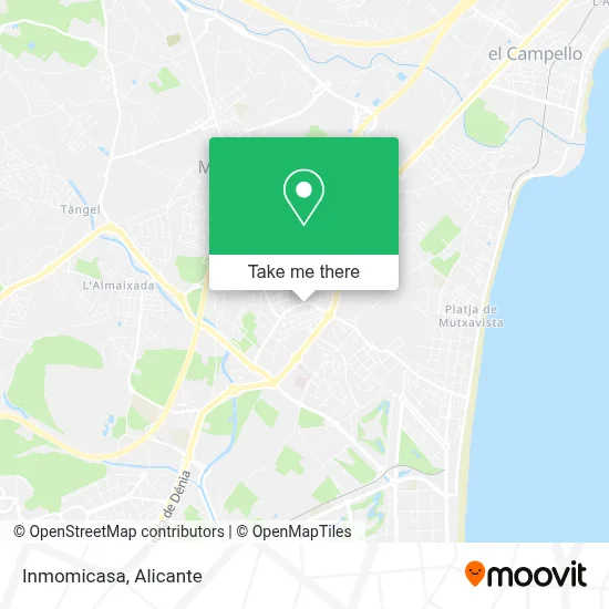 Inmomicasa map