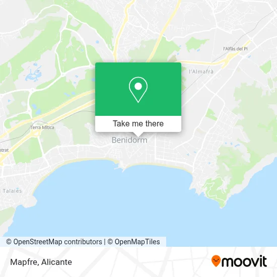 Mapfre map