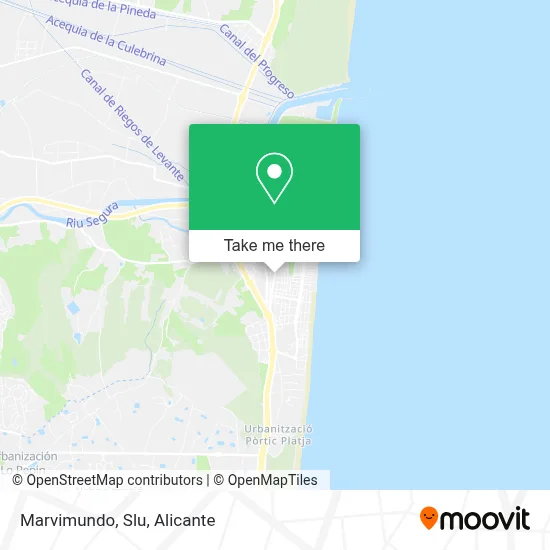 Marvimundo, Slu map