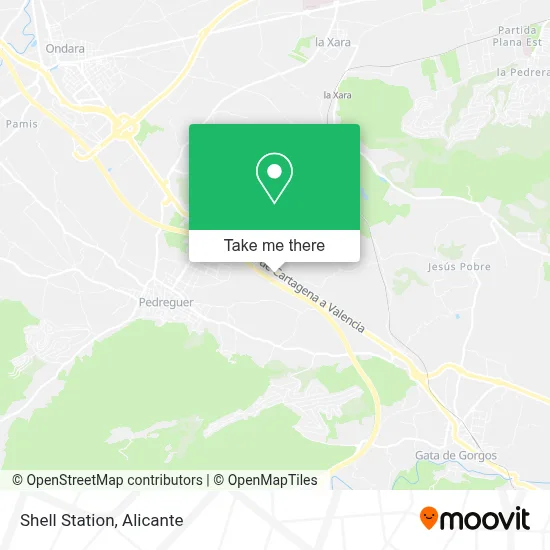 Station Shell map