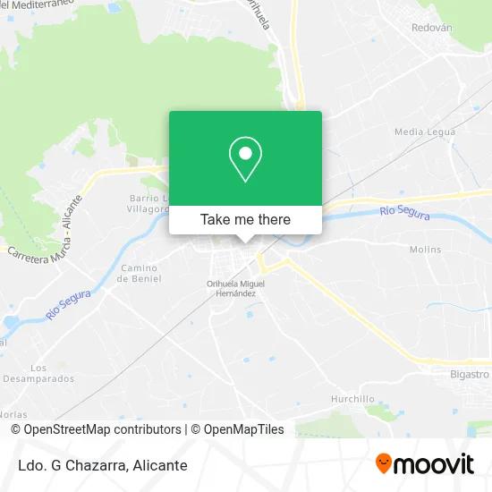 Ldo. G Chazarra map