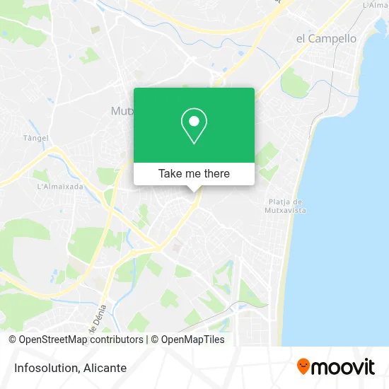 Infosolution map