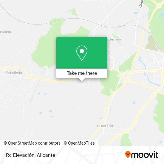 Rc Elevación map